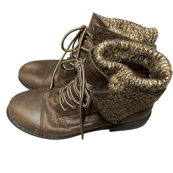 Cliffs- white mountain, size 9, brown, fold, fall bootie, casual hiking - Picture 5 of 6